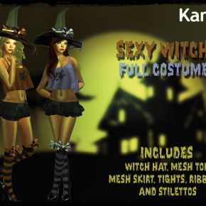 KANOU SEXY WITCH – FULL COSTUME